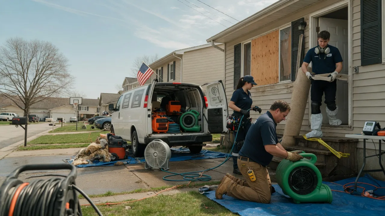 Water Damage Restoration in Corning, KS near me